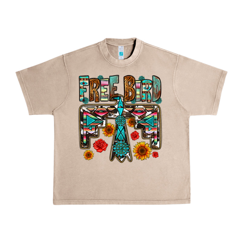 Western Free Bird Urban Heavy Tee by OliviaCreatesArt | Teevron