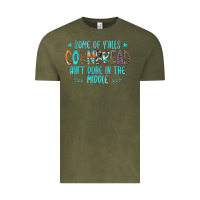 Vintage Olive Some Of Y'alls Cornbread Ain't Done In The Middle Vintage Tee - CowCowDesign