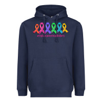 Navy fight cancer in all colors Heavyweight Hoodie - AdoDesignShop