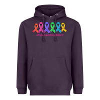 Plum fight cancer in all colors Heavyweight Hoodie - AdoDesignShop