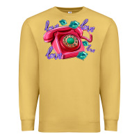 Antique Gold love balloons and pink valentines telephone Premium Sweatshirt - AdoDesignShop