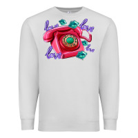 Dove Grey love balloons and pink valentines telephone Premium Sweatshirt - AdoDesignShop
