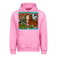 Fuchsia Pink hereford cactus tumbler Urban Hoodie - JahusDesignShop