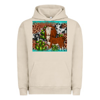 Pigment French Oak hereford cactus tumbler Urban Hoodie - JahusDesignShop