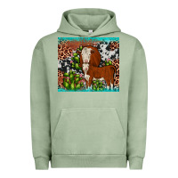 Hereford Cactus Tumbler Urban Hoodie | Teevron