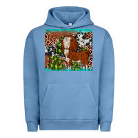 Pigment Pebble Blue hereford cactus tumbler Urban Hoodie - JahusDesignShop