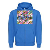 True Royal pink stitch  christmas Zipper Hoodie - AdoDesignShop