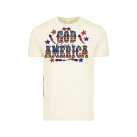 Vintage Arctic 4 july god bless america western Vintage Tee - CowCowDesign