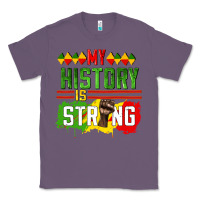 Lavender my history is strong Classic Tee - CowGirlArtShop