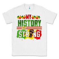 White my history is strong Classic Tee - CowGirlArtShop