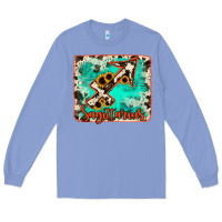 Colony Blue Sagittarius turquoise cowhide Long Sleeve Tee - RanaPortraitStore