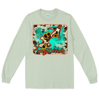 Matcha Sagittarius turquoise cowhide Long Sleeve Tee - RanaPortraitStore