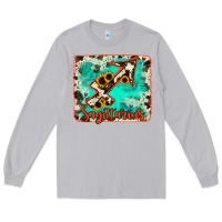 Moon Dust Sagittarius turquoise cowhide Long Sleeve Tee - RanaPortraitStore