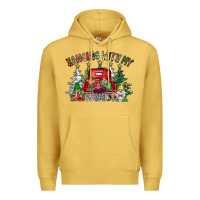 Antique Gold hanging with my gnomies Premium Hoodie - CowhideDigitalArt
