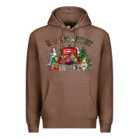 Chestnut hanging with my gnomies Premium Hoodie - CowhideDigitalArt