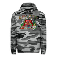 Slate Camo hanging with my gnomies Premium Hoodie - CowhideDigitalArt
