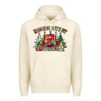 Tofu hanging with my gnomies Premium Hoodie - CowhideDigitalArt