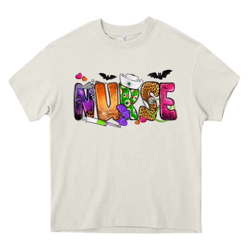 Nurse Halloween Heavy Core Tee by NancyCooperArtShop | Teevron