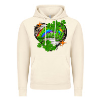 Vintage Artic lucky heart St. Patricks Day Vintage Hoodie - FaDigitalArtStudio
