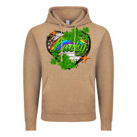 Vintage Coffee lucky heart St. Patricks Day Vintage Hoodie - FaDigitalArtStudio