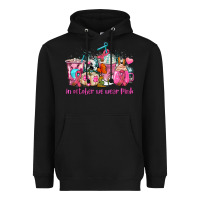 Black western cancer  in october we wear pink coffee cups with ribbons Heavyweight Hoodie - AdoDesignShop