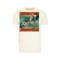 Vintage Arctic Leopard Cowhide Pattern Vintage Tee - CowCowDesign