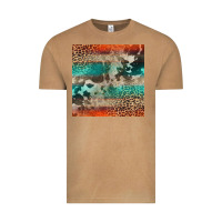 Leopard Cowhide Pattern Vintage Tee | Teevron