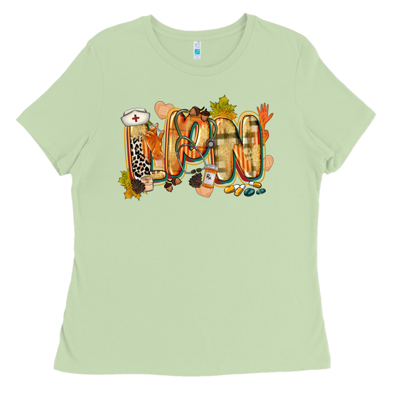 Fall Lpn Ladies Tee by CowGirlArtShop | Teevron