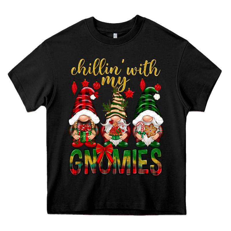 Chillin' With My Gnomes Heavy Core Tee by NancyCooperArtShop | Teevron
