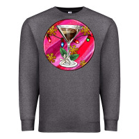 Charcoal Heather Christmas espresso martini Premium Sweatshirt - AdoDesignShop