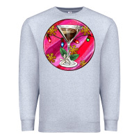 Heather Grey Christmas espresso martini Premium Sweatshirt - AdoDesignShop