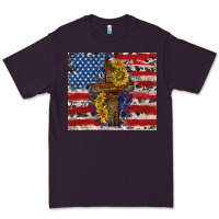 Plum jesus christ with american flag Premium Tee - TumblerDesignByShophia