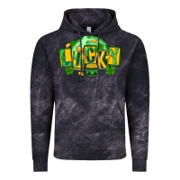 Cloud Black St. Patrick's Day lucky Vintage Hoodie - FaDigitalArtStudio