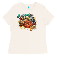 Bone happy fall Ladies Tee - CowGirlArtShop