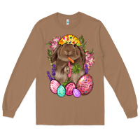 Toasted Coconut Rabbit And Carrot Easter Long Sleeve Tee - BundleAndBundleShop