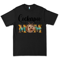 Black cockapoo mom western Premium Tee - RanaPortraitStore