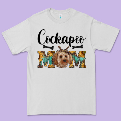 Cockapoo Mom Western Premium Tee Designed By Ranaportraitstore