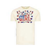 Vintage Arctic all american girl doodle letters Vintage Tee - CowCowDesign