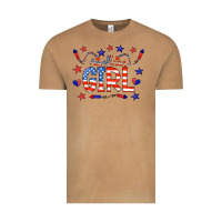 Vintage Camel all american girl doodle letters Vintage Tee - CowCowDesign