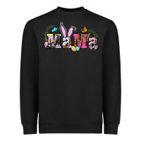 Black easter bunny mama Heavyweight Sweatshirt - BarkalooDesign