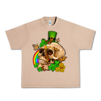 Burro St. Patrick's boho skull Urban Heavy Tee - OliviaCreatesArt