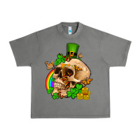 Tornado St. Patrick's boho skull Urban Heavy Tee - OliviaCreatesArt