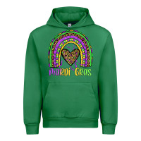 Emerald mardi gras rainbow Urban Hoodie - JahusDesignShop