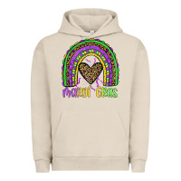 Pigment French Oak mardi gras rainbow Urban Hoodie - JahusDesignShop