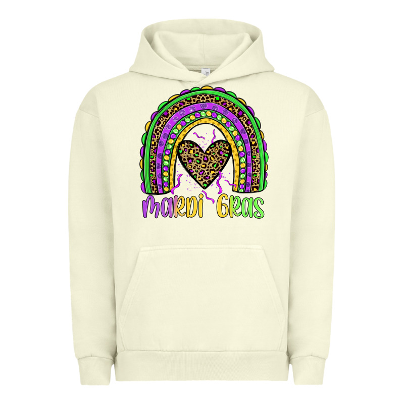Mardi Gras Rainbow Urban Hoodie by JahusDesignShop | Teevron
