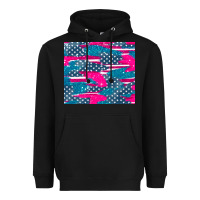 Black usa flag Heavyweight Hoodie - AdoDesignShop
