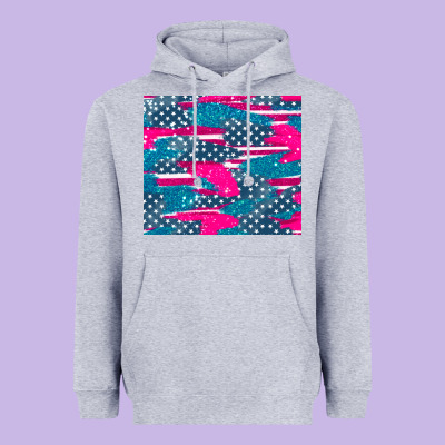 Usa Flag Heavyweight Hoodie Designed By Adodesignshop
