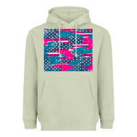 Matcha usa flag Heavyweight Hoodie - AdoDesignShop