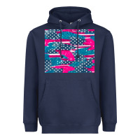 Navy usa flag Heavyweight Hoodie - AdoDesignShop