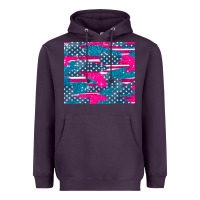Plum usa flag Heavyweight Hoodie - AdoDesignShop